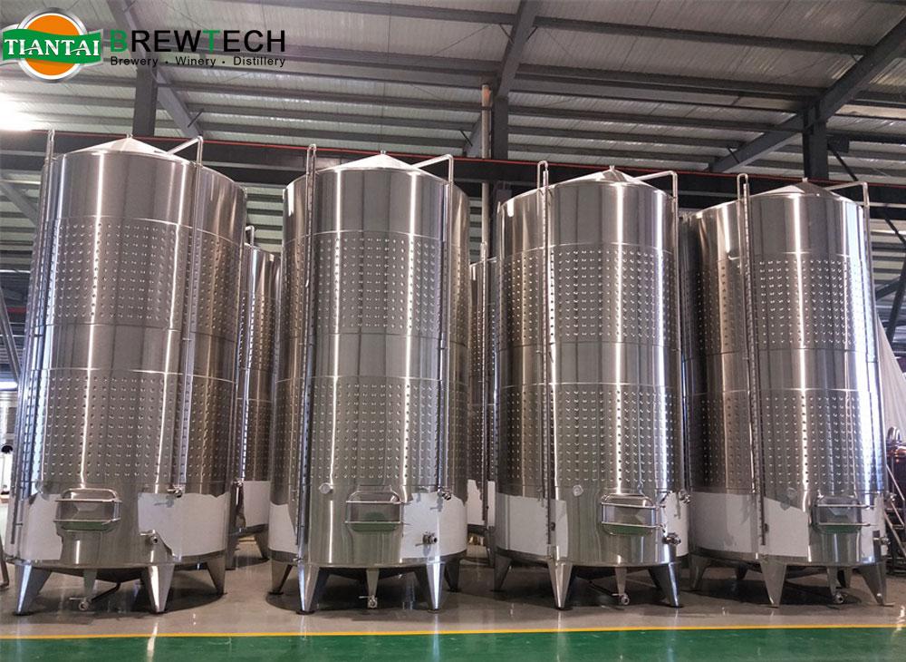 <b>Winery making equipment 8000 liters wine fermentation tank By Tiantai Company</b>